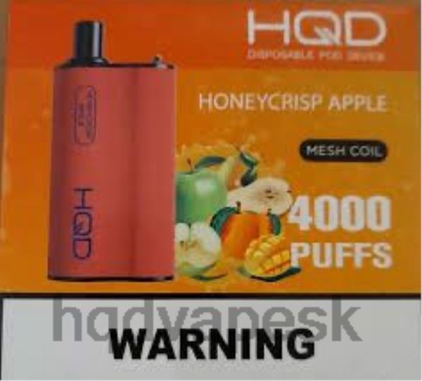 HQD Online Shop - HQD BOX 4000 ťahov P4P2F115 medové jablko