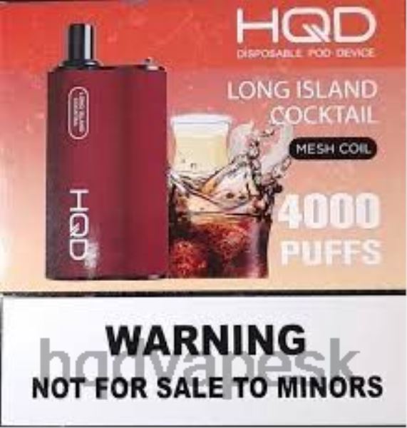 HQD Vape Bratislava - HQD BOX 4000 ťahov P4P2F114 koktail z dlhého ostrova