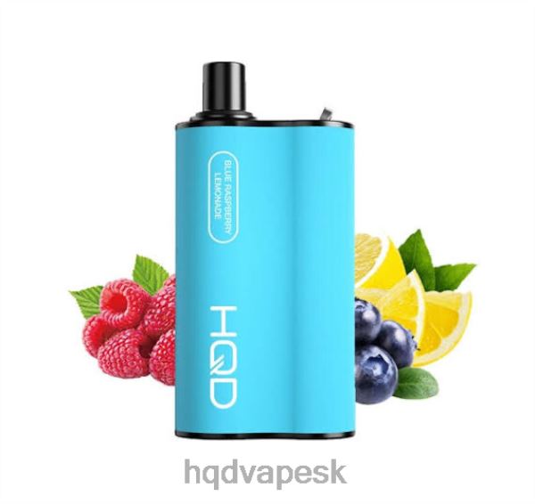HQD Vape Cena - HQD BOX 4000 ťahov P4P2F92 modrá malinová limonáda