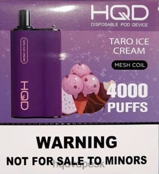 HQD Vape SK - HQD BOX 4000 ťahov P4P2F71 taro zmrzlina
