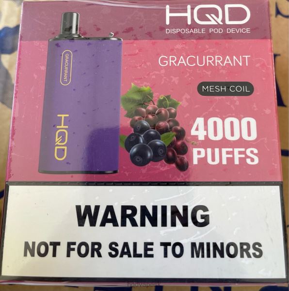 HQD Vape Sale - HQD BOX 4000 ťahov P4P2F98 rybíz