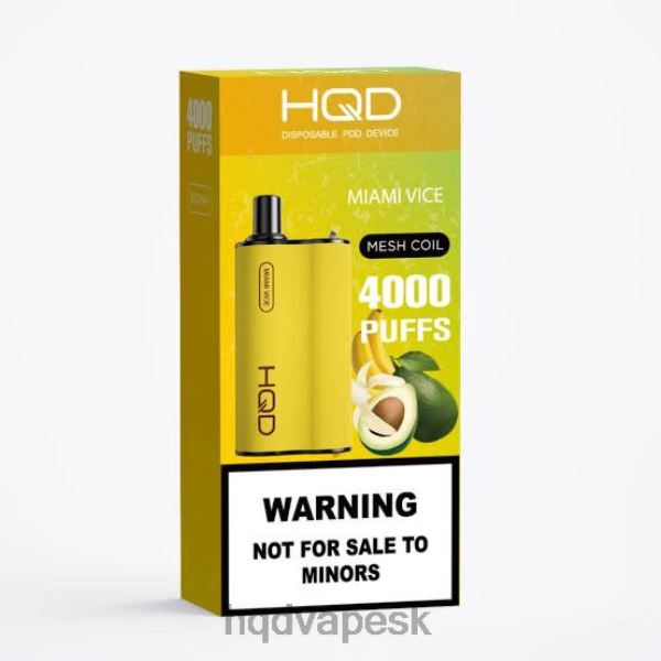 HQD Wholesale - HQD BOX 4000 ťahov P4P2F117 melón