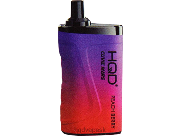 HQD Cigareta - HQD CUVIE MARS jednorazové P4P2F229 broskyňové bobule