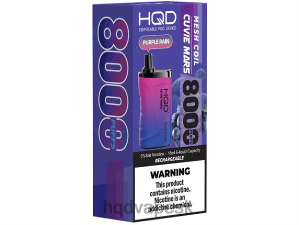 HQD Cigareta - HQD CUVIE MARS jednorazové P4P2F239 fialový dážď