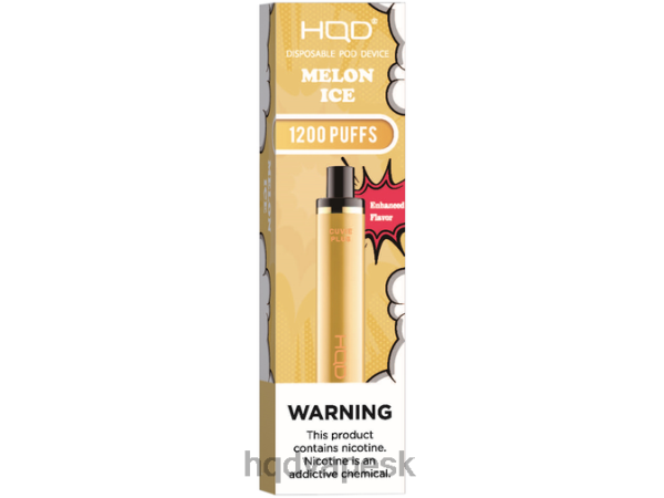 HQD Cigareta - HQD CUVIE PLUS jednorazová vapa P4P2F219 melónový ľad