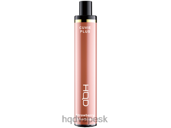 HQD Cigareta - HQD CUVIE PLUS jednorazová vapa P4P2F259 jahodový koláč