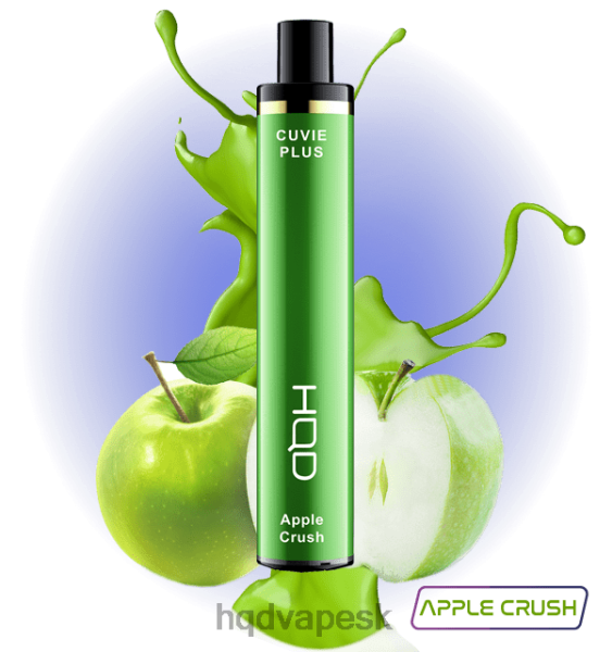 HQD Online Shop - HQD CUVIE PLUS 1200 ťahov P4P2F125 jablková drť