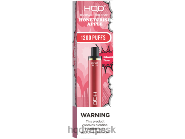 HQD Online Shop - HQD CUVIE PLUS jednorazové P4P2F175 medové jablko