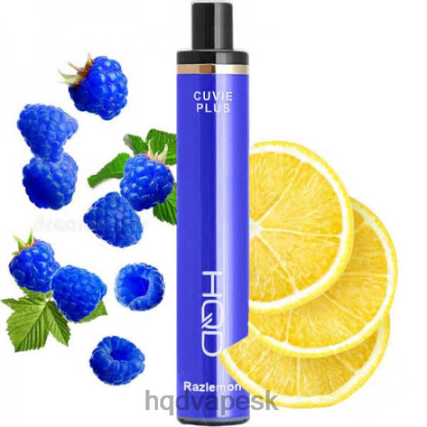 HQD Vape Bratislava - HQD CUVIE PLUS 1200 ťahov P4P2F124 raz citrón
