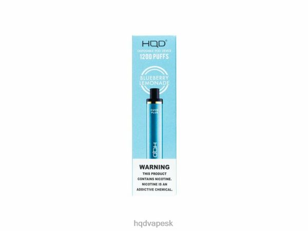 HQD Vape Bratislava - HQD CUVIE PLUS jednorazová vapa P4P2F144 čučoriedková limonáda