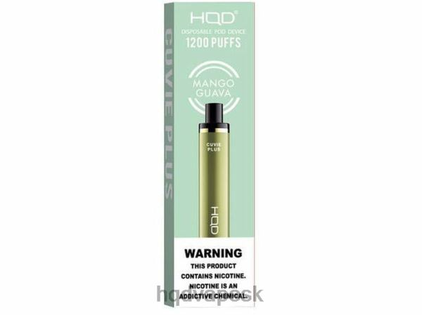 HQD Vape Bratislava - HQD CUVIE PLUS jednorazová vapa P4P2F214 mango guava
