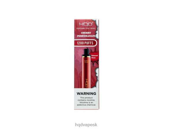 HQD Vape Cena - HQD CUVIE PLUS jednorazová vapa P4P2F152 čerešňové granátové jablko