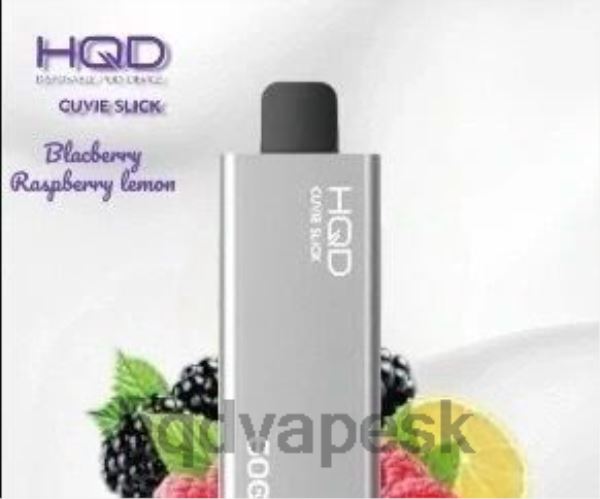 HQD Vape SK - HQD CUVIE SLICK 6000 ťahov P4P2F41 černica malina citrón