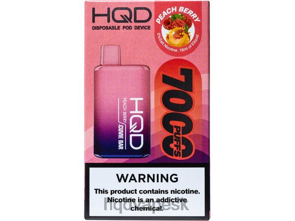 HQD Vape Sale - HQD CUVIE BAR jednorazové P4P2F228 broskyňové bobule