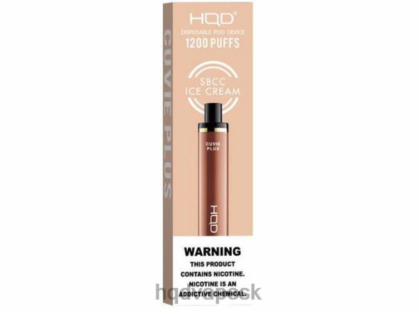 HQD Vape Sale - HQD CUVIE PLUS jednorazová vapa P4P2F248 sbcc zmrzlina