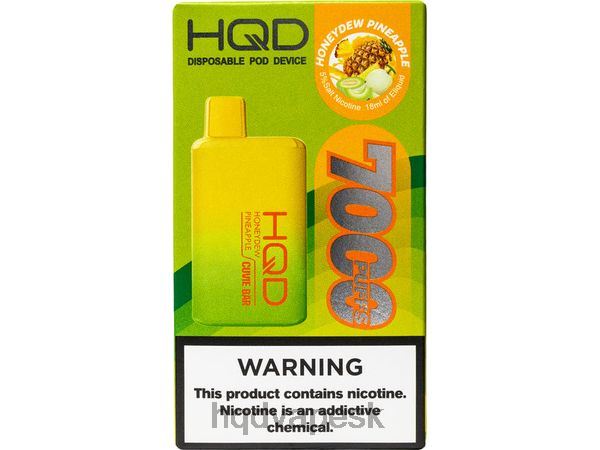 HQD Vape Shop - HQD CUVIE BAR jednorazové P4P2F176 medovicový ananás
