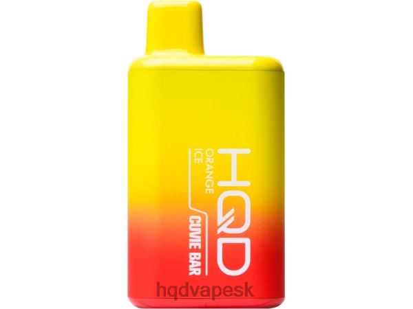 HQD Vape Shop - HQD CUVIE BAR jednorazové P4P2F226 oranžový ľad