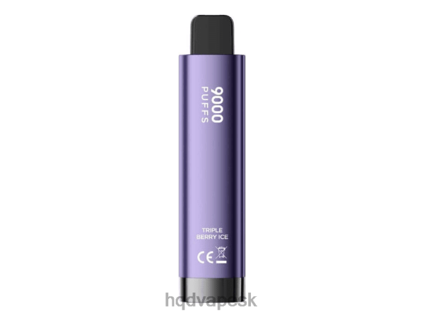HQD Vape Shop - HQD CUVIE PLUS 2.0 jednorazové P4P2F266 trojitý bobuľový ľad