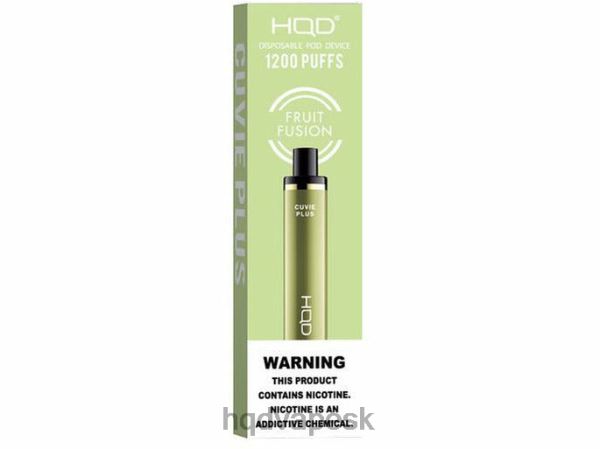 HQD Vape Shop - HQD CUVIE PLUS jednorazová vapa P4P2F166 ovocná fúzia