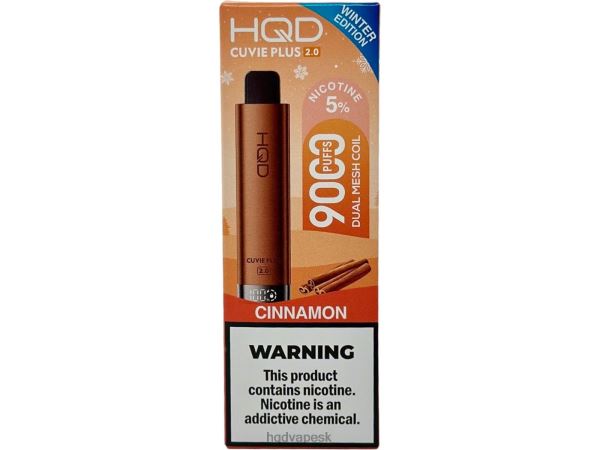HQD Vape Slovensko - HQD CUVIE PLUS 2.0 (zimné vydanie) P4P2F273 škorica