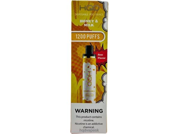 HQD Vape Slovensko - HQD CUVIE PLUS jednorazové P4P2F173 med a mlieko