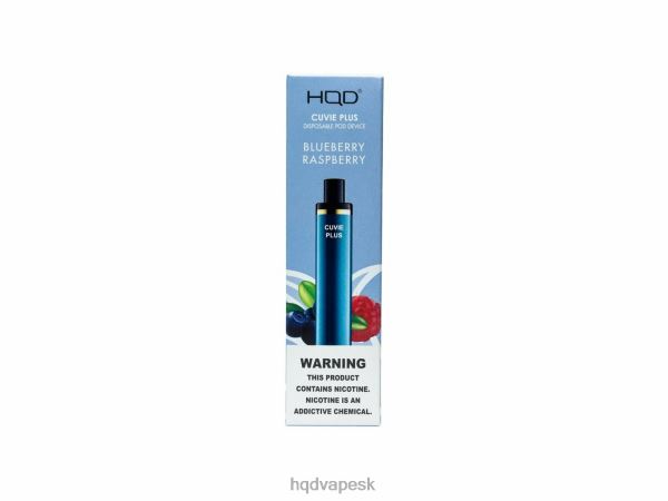 HQD Wholesale - HQD CUVIE PLUS jednorazová vapa P4P2F147 čučoriedka malina