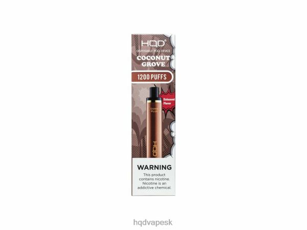 HQD Wholesale - HQD CUVIE PLUS jednorazová vapa P4P2F157 kokosový háj