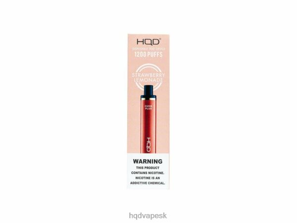 HQD Wholesale - HQD CUVIE PLUS jednorazová vapa P4P2F257 jahodová limonáda