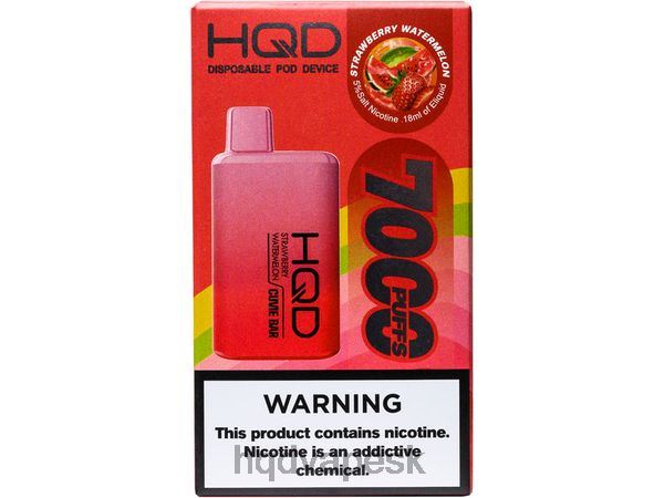 Jednorázová Cigareta HQD - HQD CUVIE BAR jednorazové P4P2F260 jahodový melón