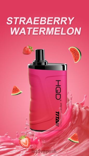HQD Cigareta - HQD TITAN 7000 ťahov P4P2F9 jahodový melón