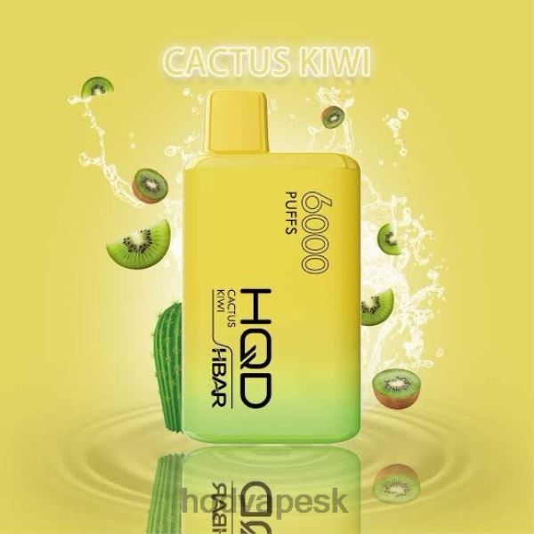 HQD Online Shop - HQD HBAR 6000 ťahov P4P2F45 kaktus kiwi