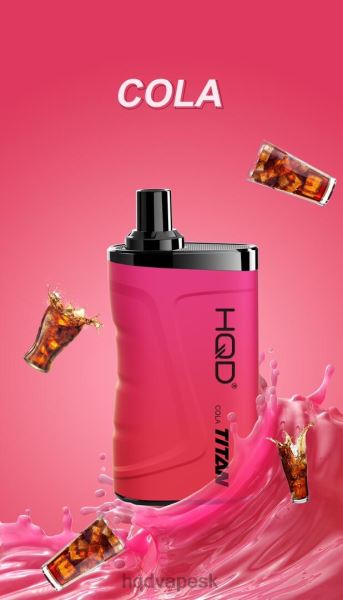 HQD Vape Bratislava - HQD TITAN 7000 ťahov P4P2F4 cola