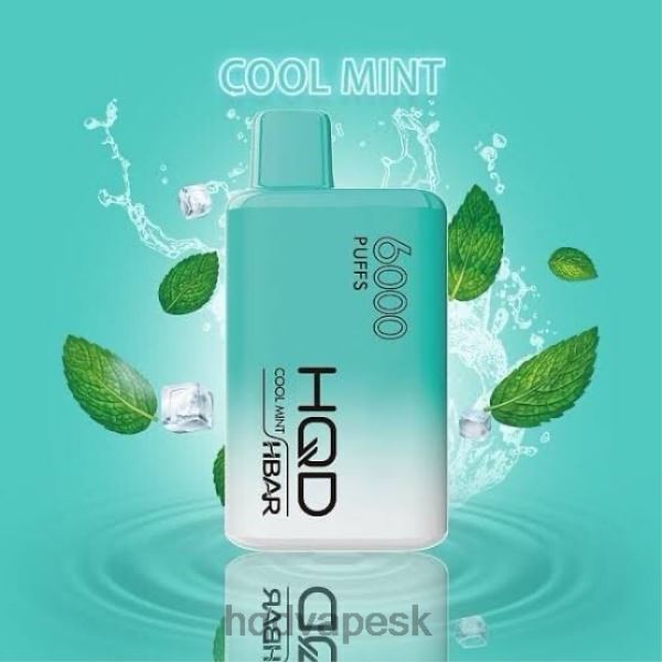 HQD Vape Sale - HQD HBAR 6000 ťahov P4P2F48 chladná mäta