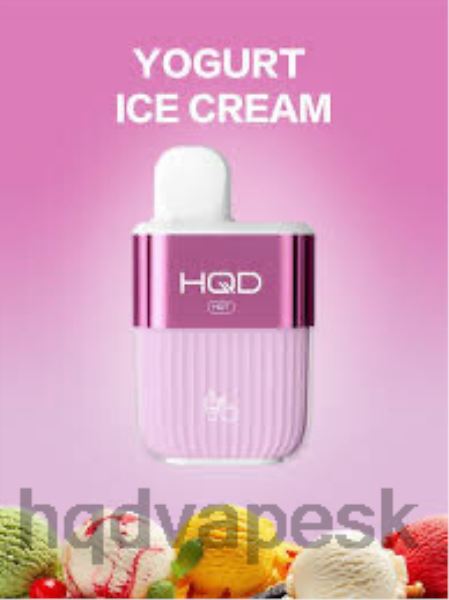 HQD Vape Sale - HQD HOT 5000 ťahov P4P2F58 jogurtová zmrzlina