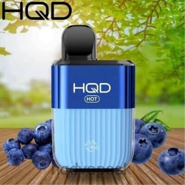 HQD Vape Shop - HQD HOT 5000 ťahov P4P2F66 čučoriedka