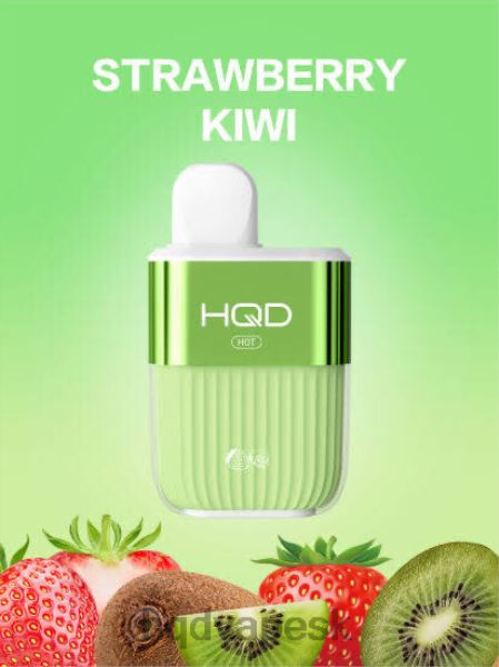 HQD Vape Slovensko - HQD HOT 5000 ťahov P4P2F63 jahodové kiwi